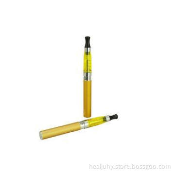 Yellow 900 mAh CE4 E Cig Kits , Atomizer Health Herb Ago Va